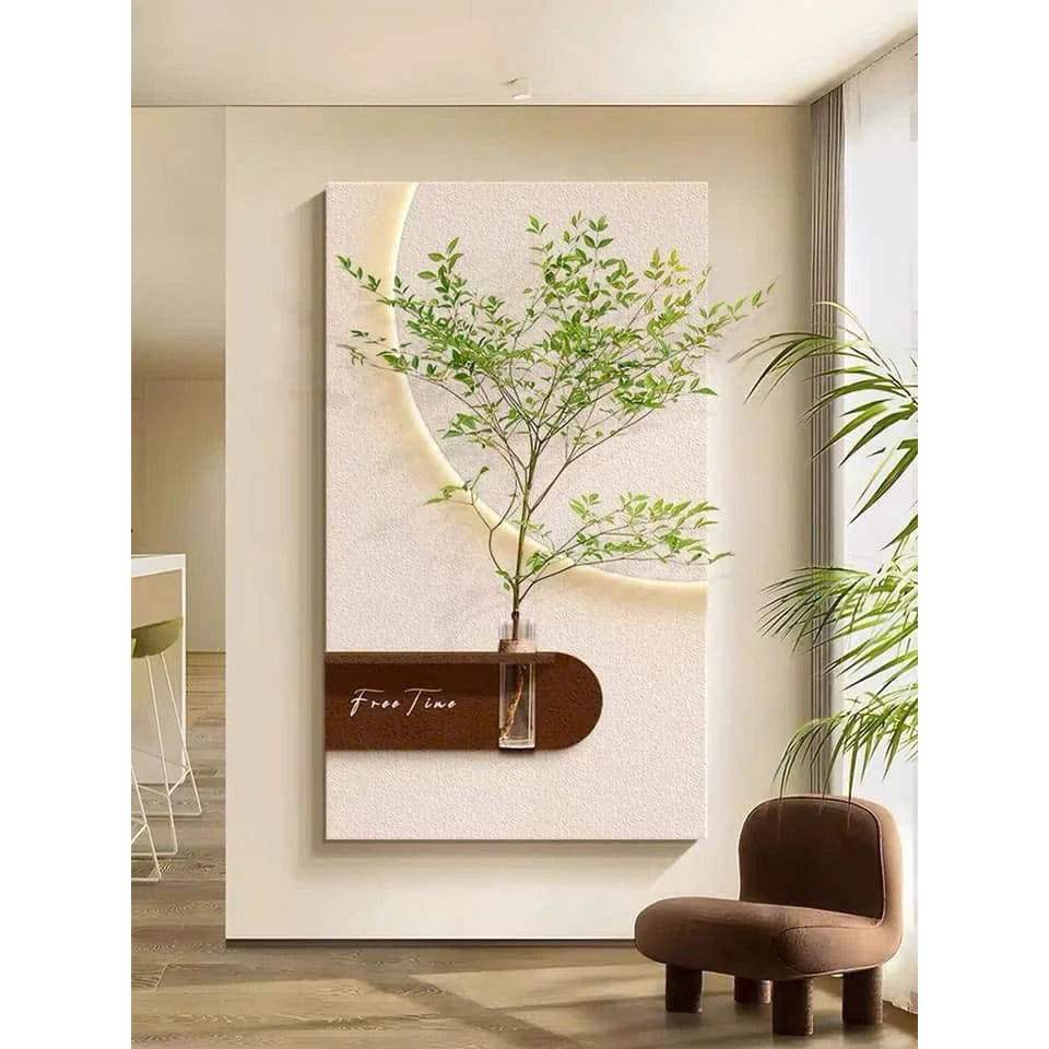 Wall Hanging Decorative Flower Arrangement Painting 006